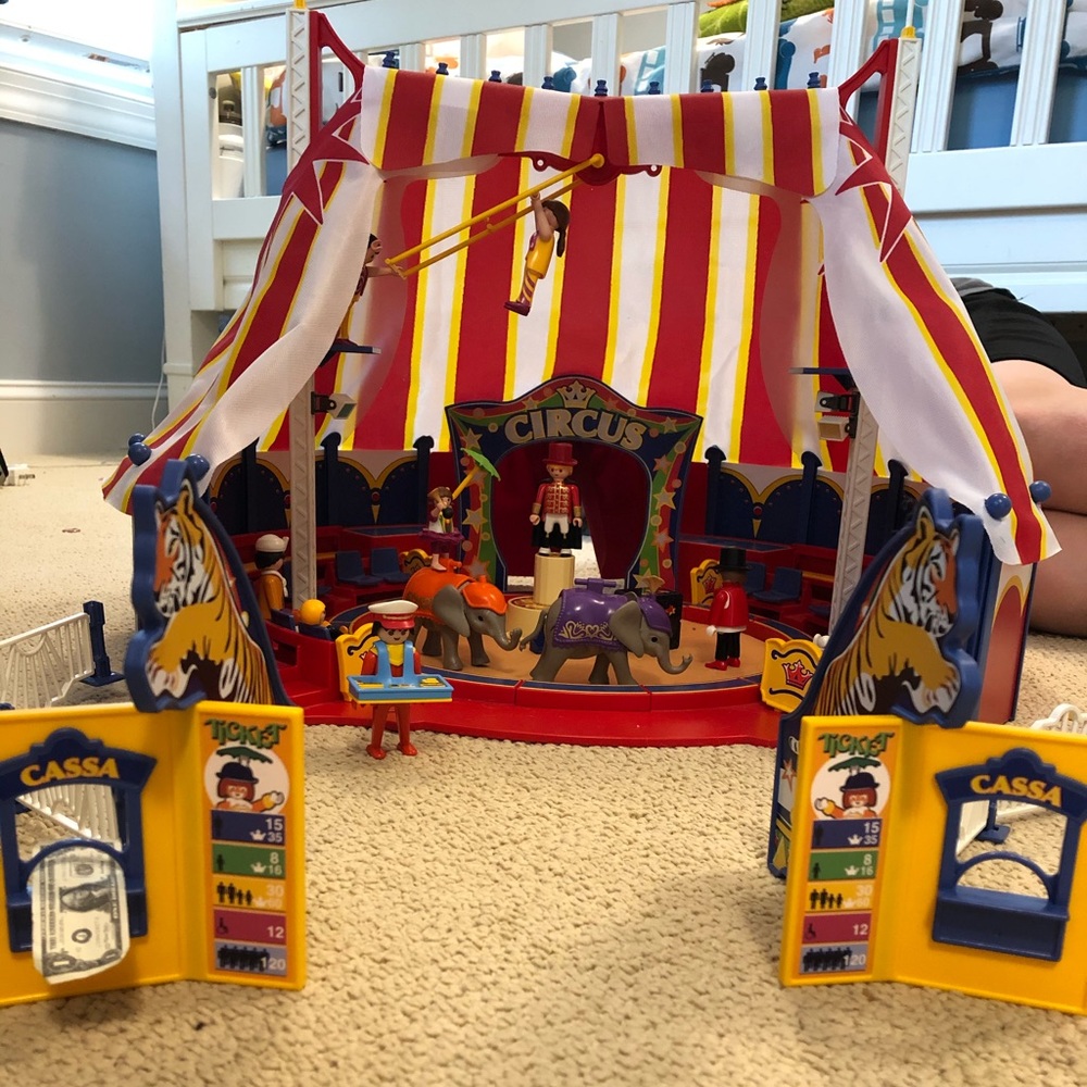 Play mobile circus complete set